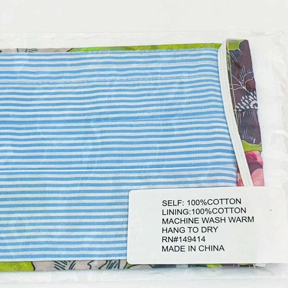 JOHNNY WAS Face Mask Designer Cotton Sateen Face Mask Face Covering